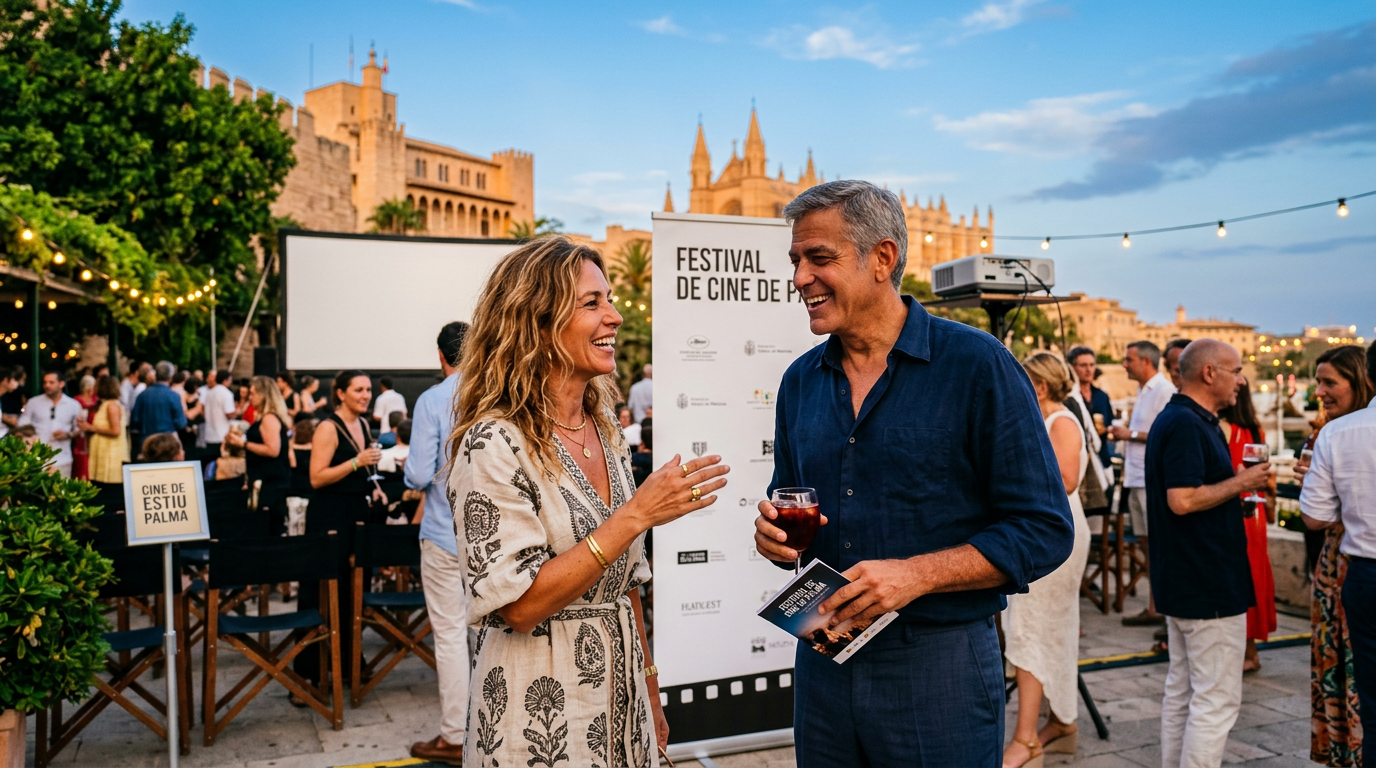 Palma film och konserter lockar kändisar till ön