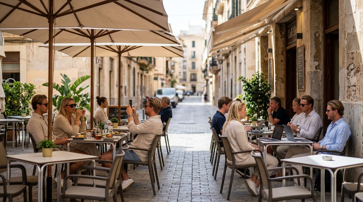 Palma förvandlas till ett svenskt kändisnäste i höst
