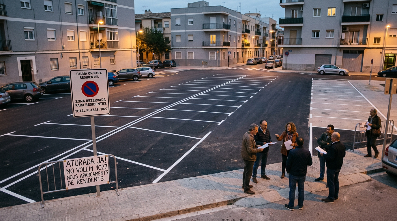 Palma handelsgrupp kräver stopp för 1 027 parkeringsplatser
