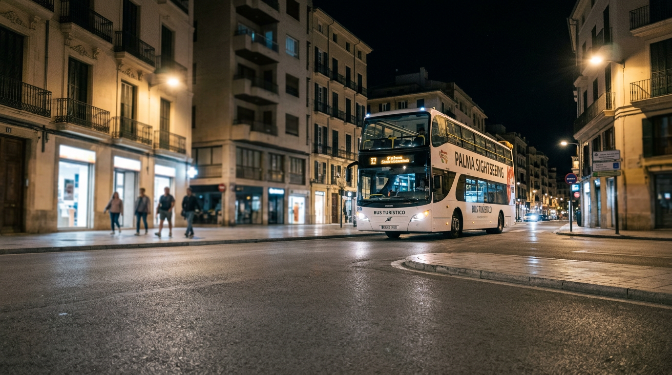 Palma inför nya avgifter för turistbussar mot trängsel