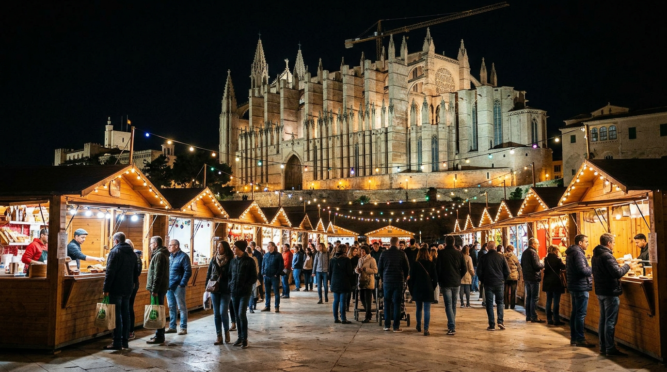 Palma julmarknad flyttas – orsakade konflikt vid katedralen