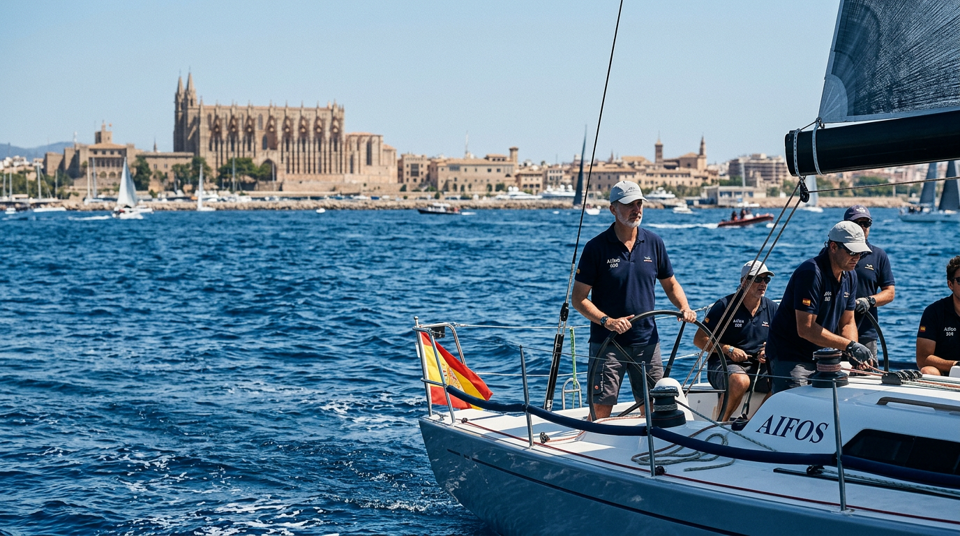 Palma: Kung Felipe VI förbereder sig för Copa del Rey