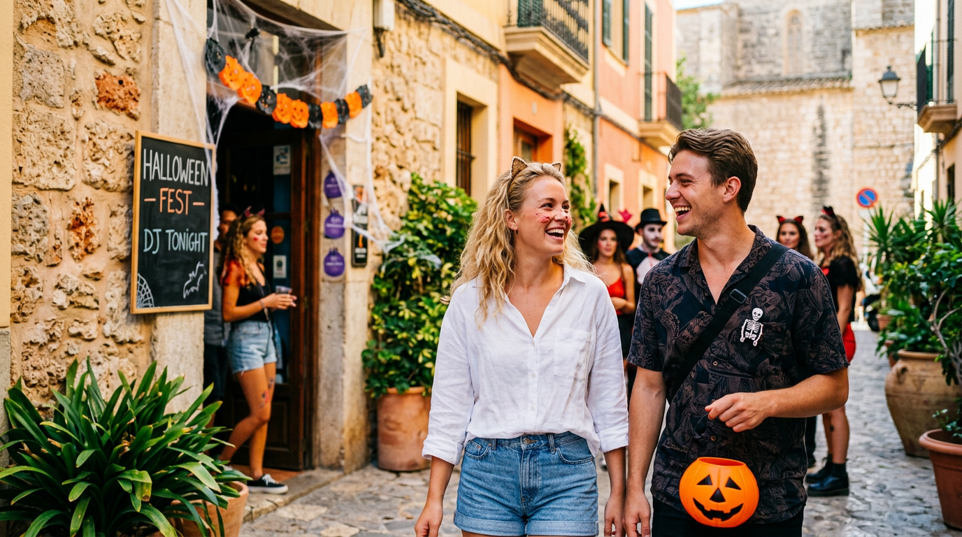 Palma laddar för stor Halloweenhelg på stadens klubbar
