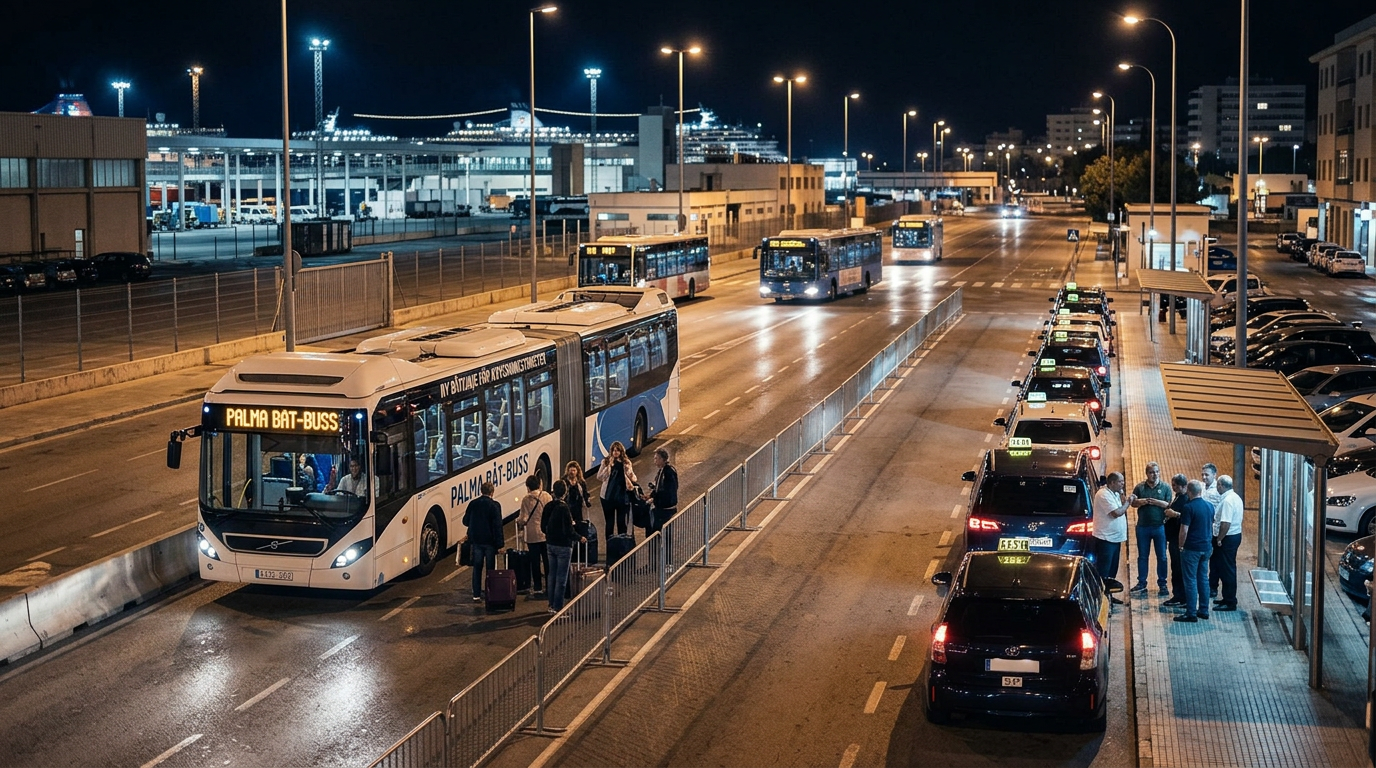 Palma nya båtlinje för kryssningsturister kritiseras
