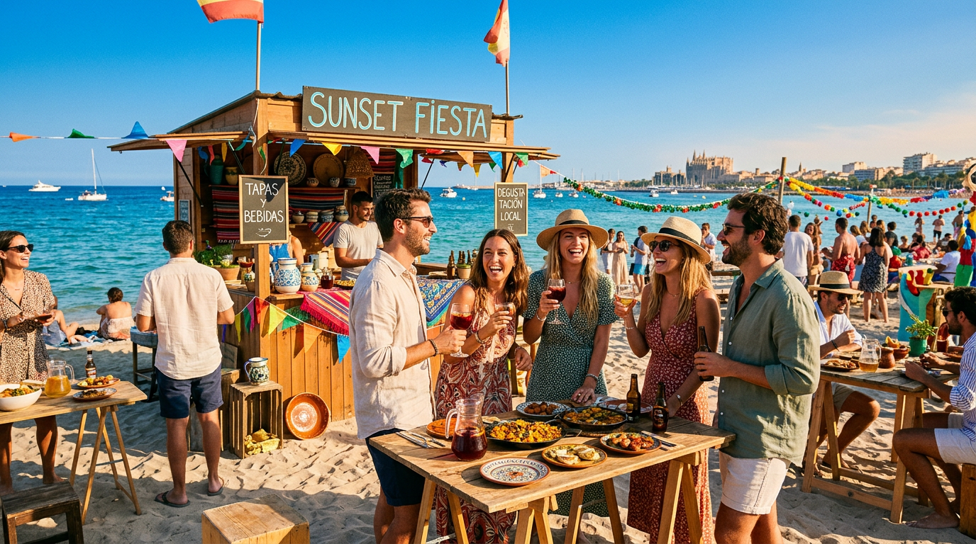 Palma: Nytt sommarfirande med strandfest och matupplevelser