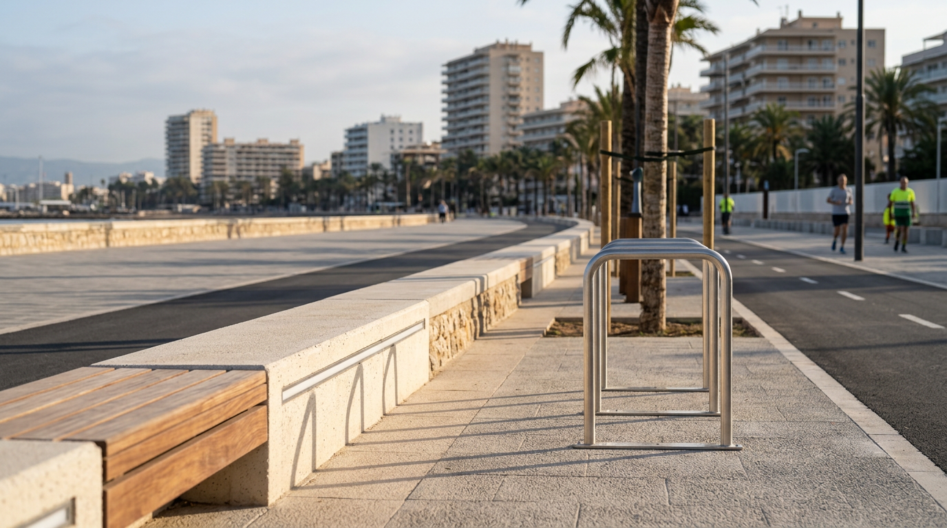 Palma prisas för ombyggnaden av Paseo Marítimo