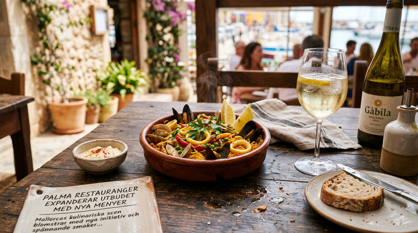 Palma restauranger expanderar utbudet med nya menyer
