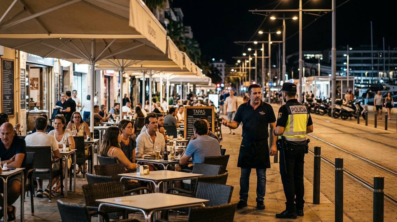 Palma restauranger kräver mer polis mot ficktjuvar