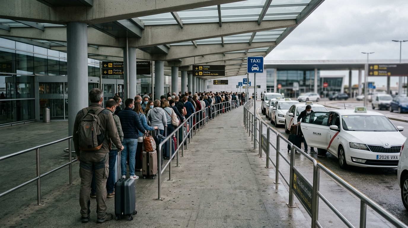 Palma taxiköer längre trots nya satsningar 2026
