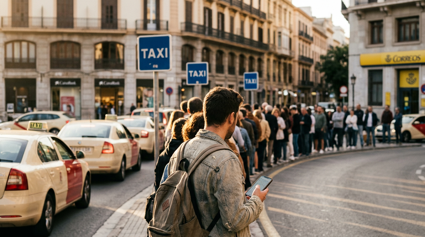 Palma taxiköer utreds efter klagomål i centrum