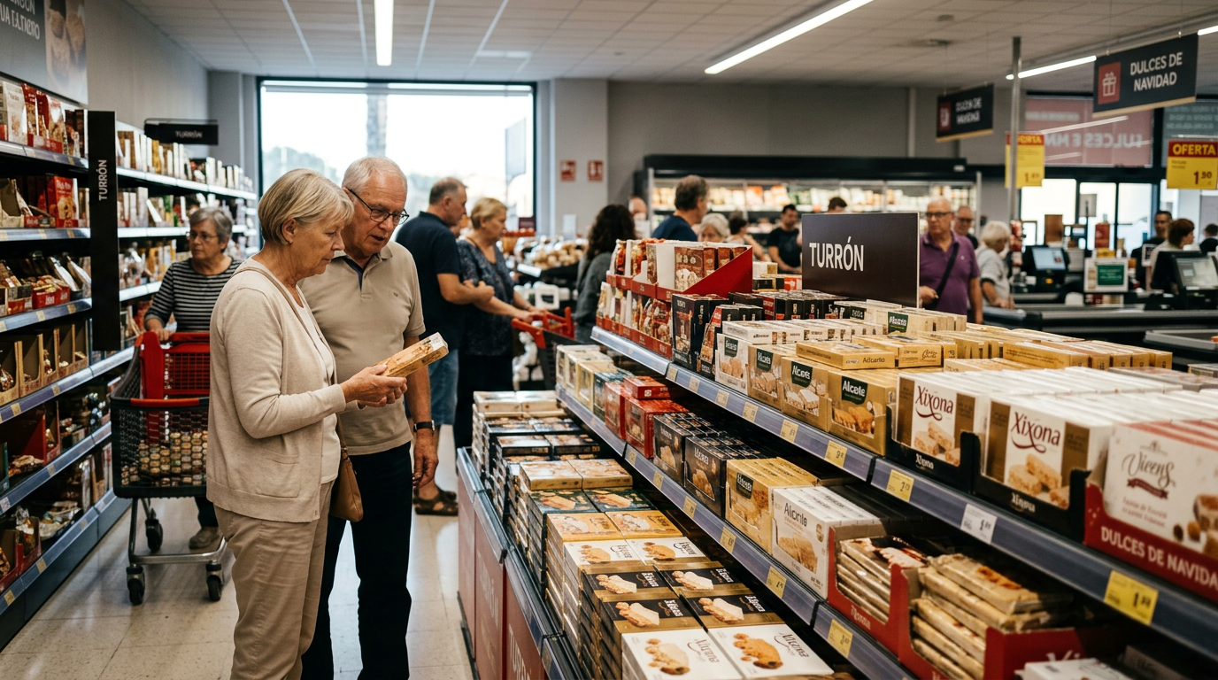 Palma tjuvstartar julen med tidigt julgodis i butikerna