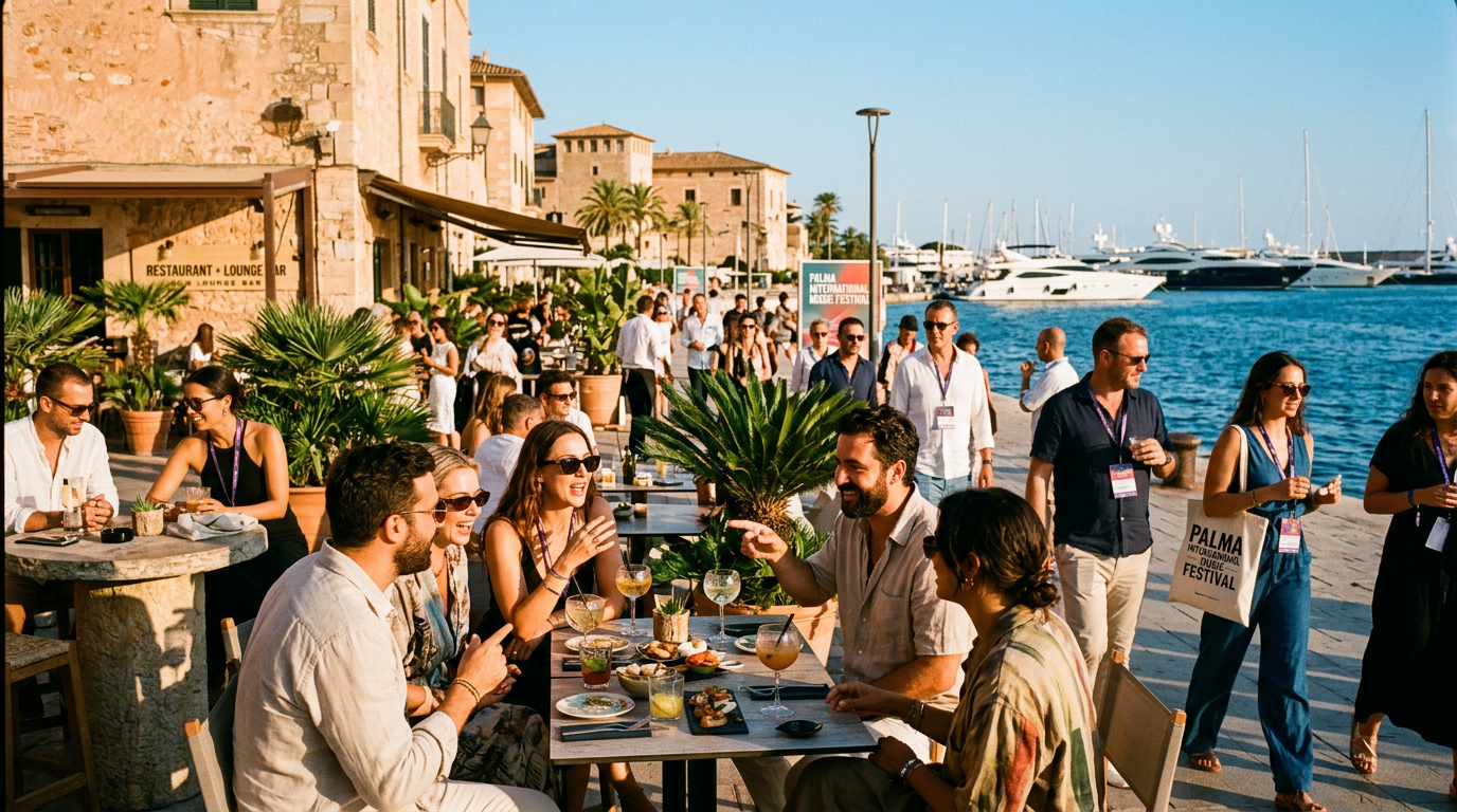 Palma uteliv lockar storstjärnor och festivalbesökare nu