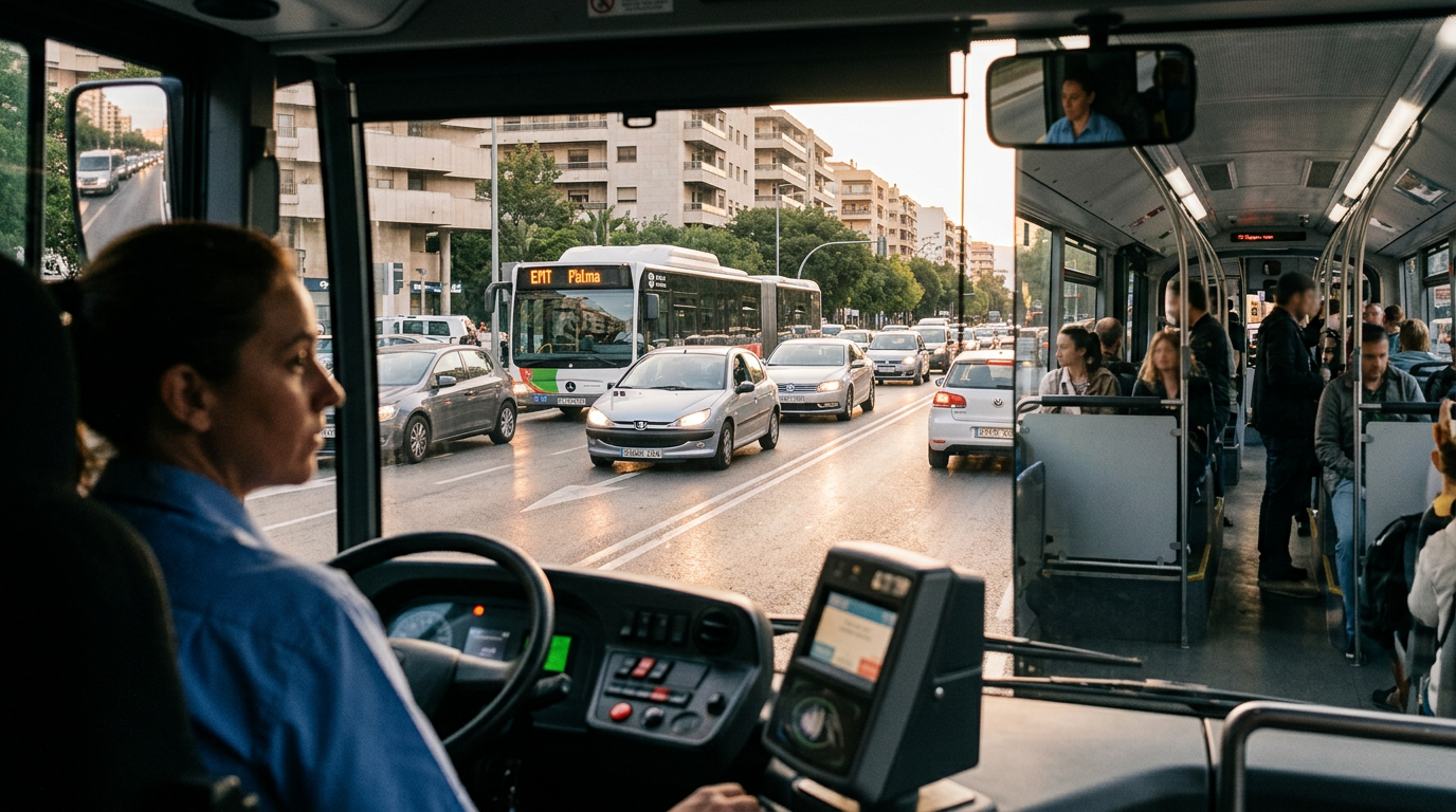 Palma utökar kollektivtrafiken mot minskade bilköer