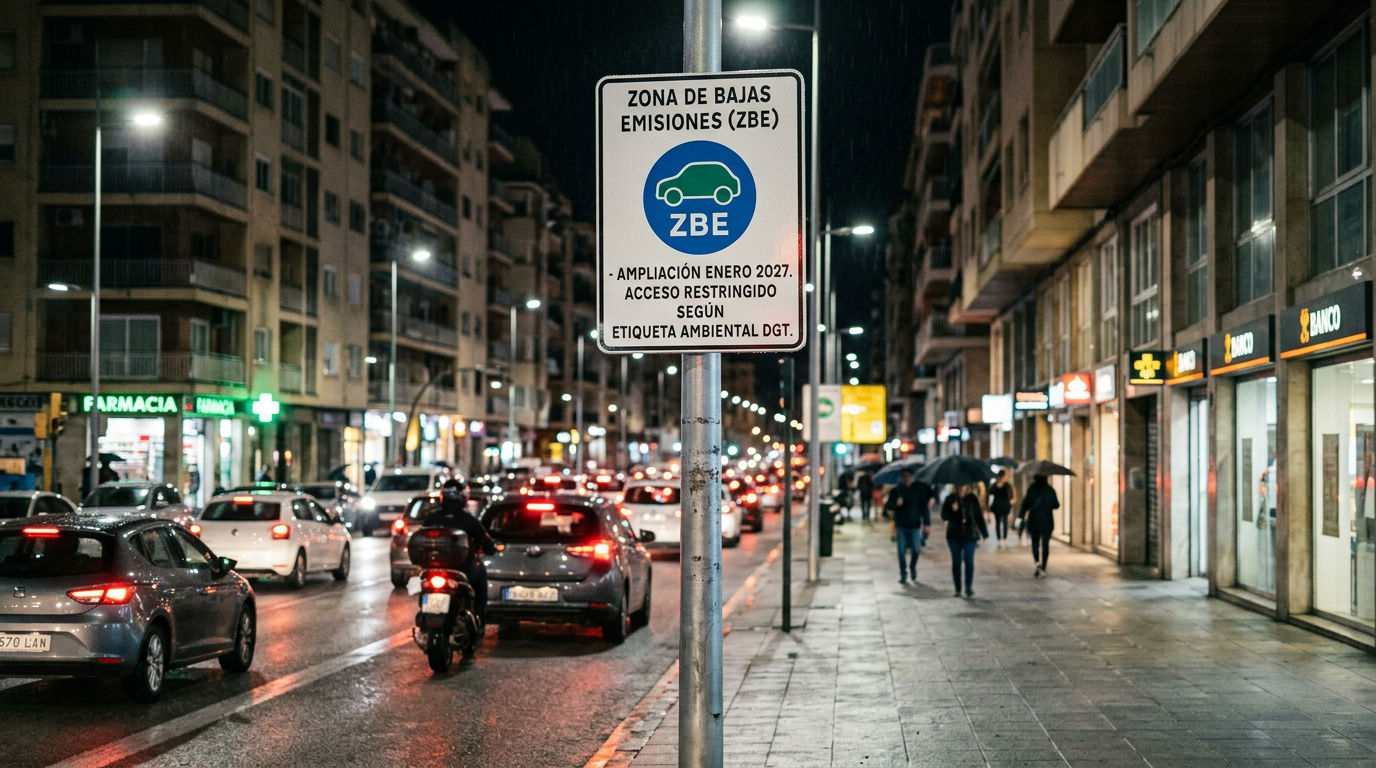 Palma utökar lågutsläppszon från januari 2027