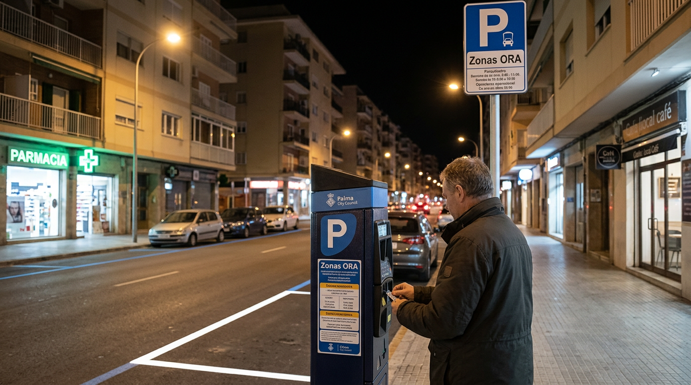 Palma utökar parkeringszoner i åtta stadsdelar