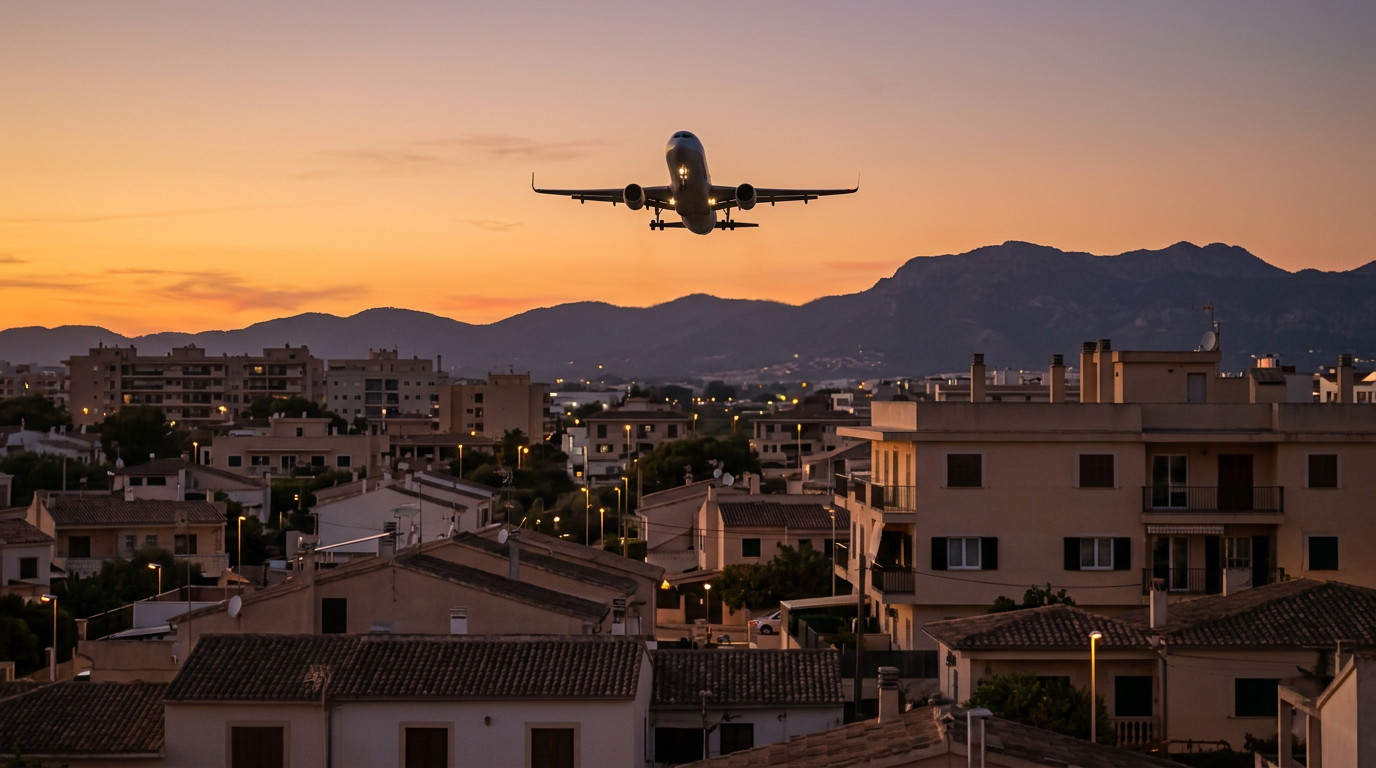 Palma utreder nattflyg efter klagomål från boende