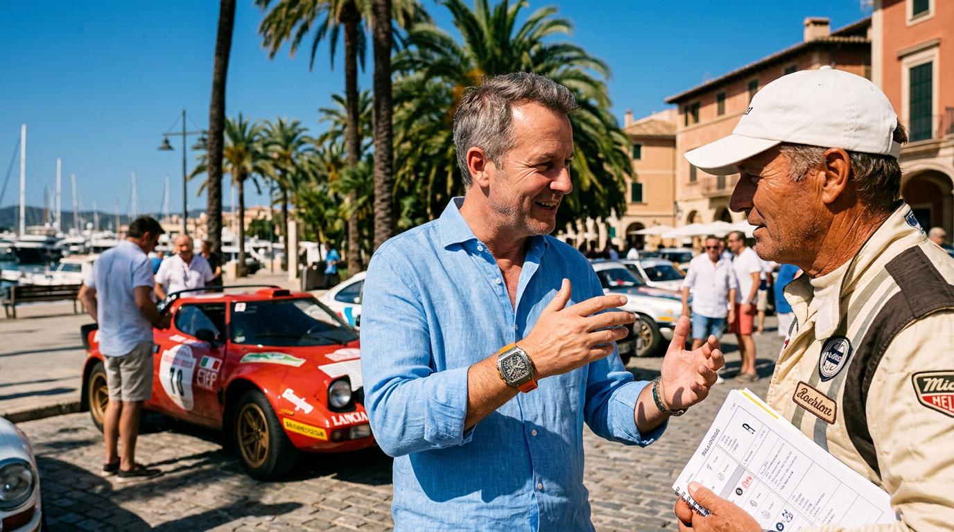 Palma välkomnar Richard Mille under klassiska rallyt