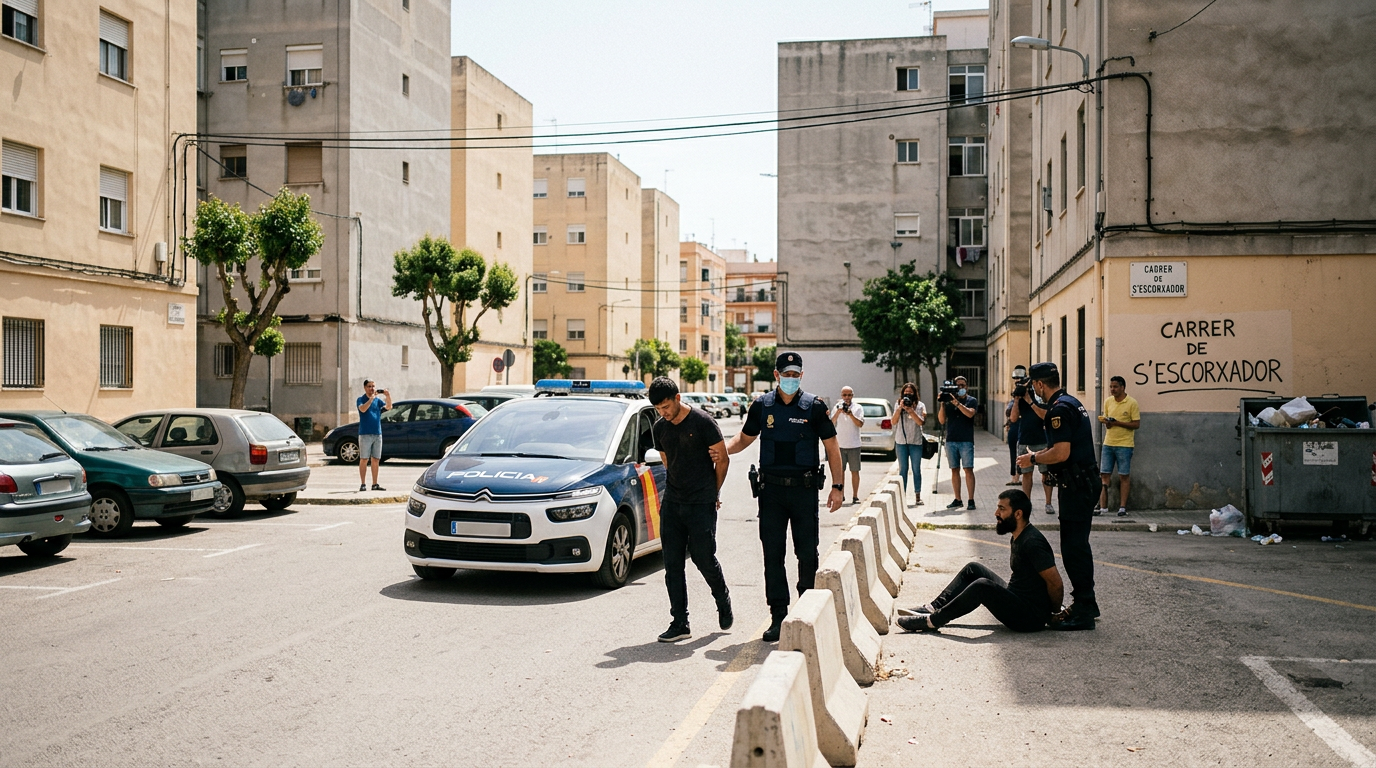 Polis griper albansk inbrottsliga på Mallorca