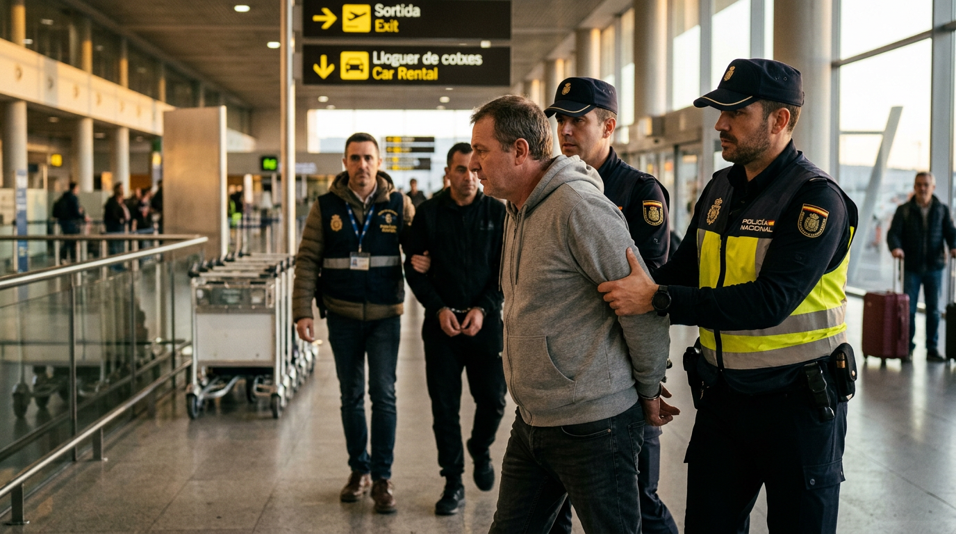 Polis griper ficktjuvsliga på Palma flygplats