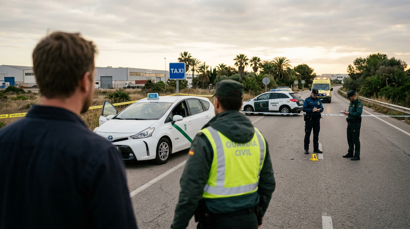 Polis utreder dödsolycka nära Palmas flygplats