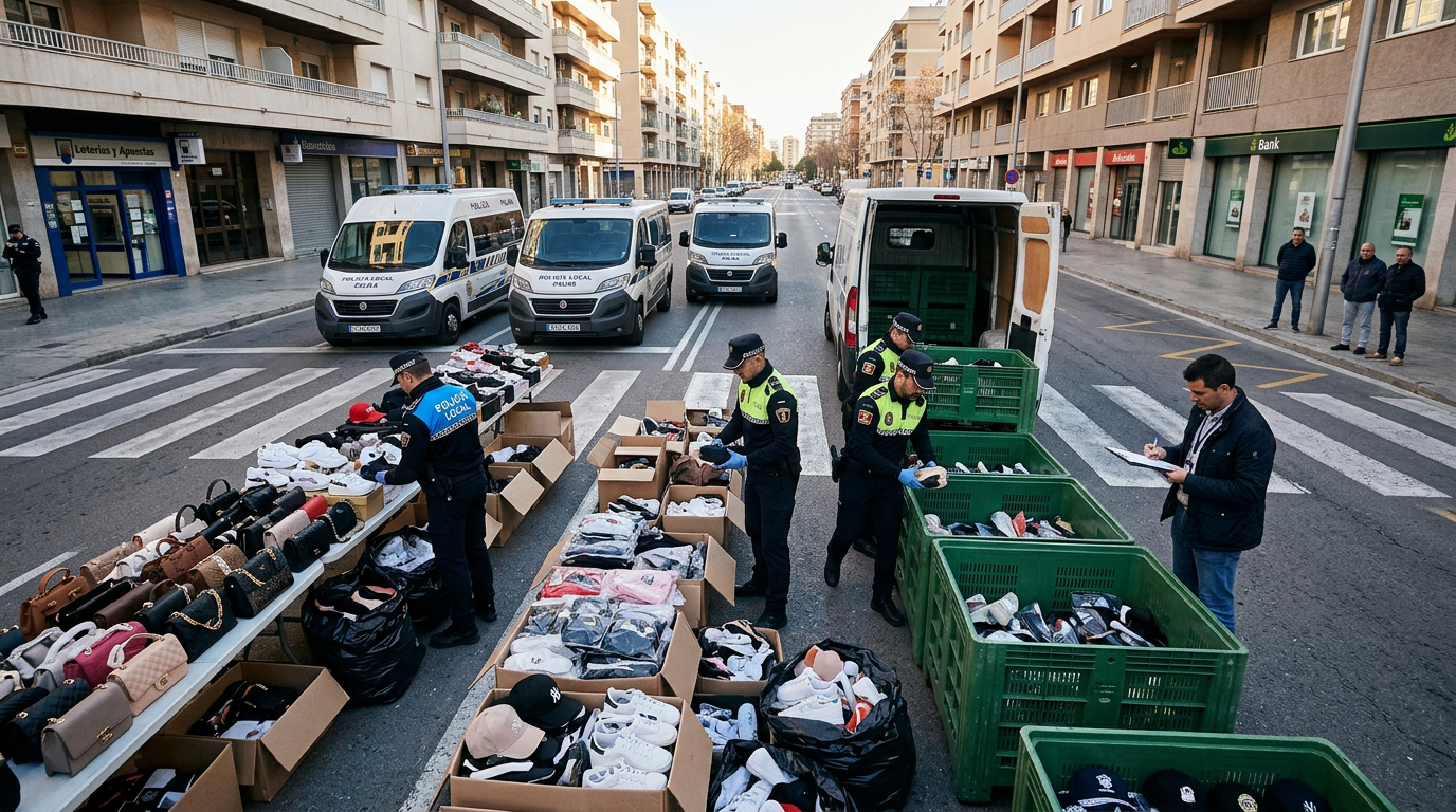 Över 2 600 föremål beslagtagna