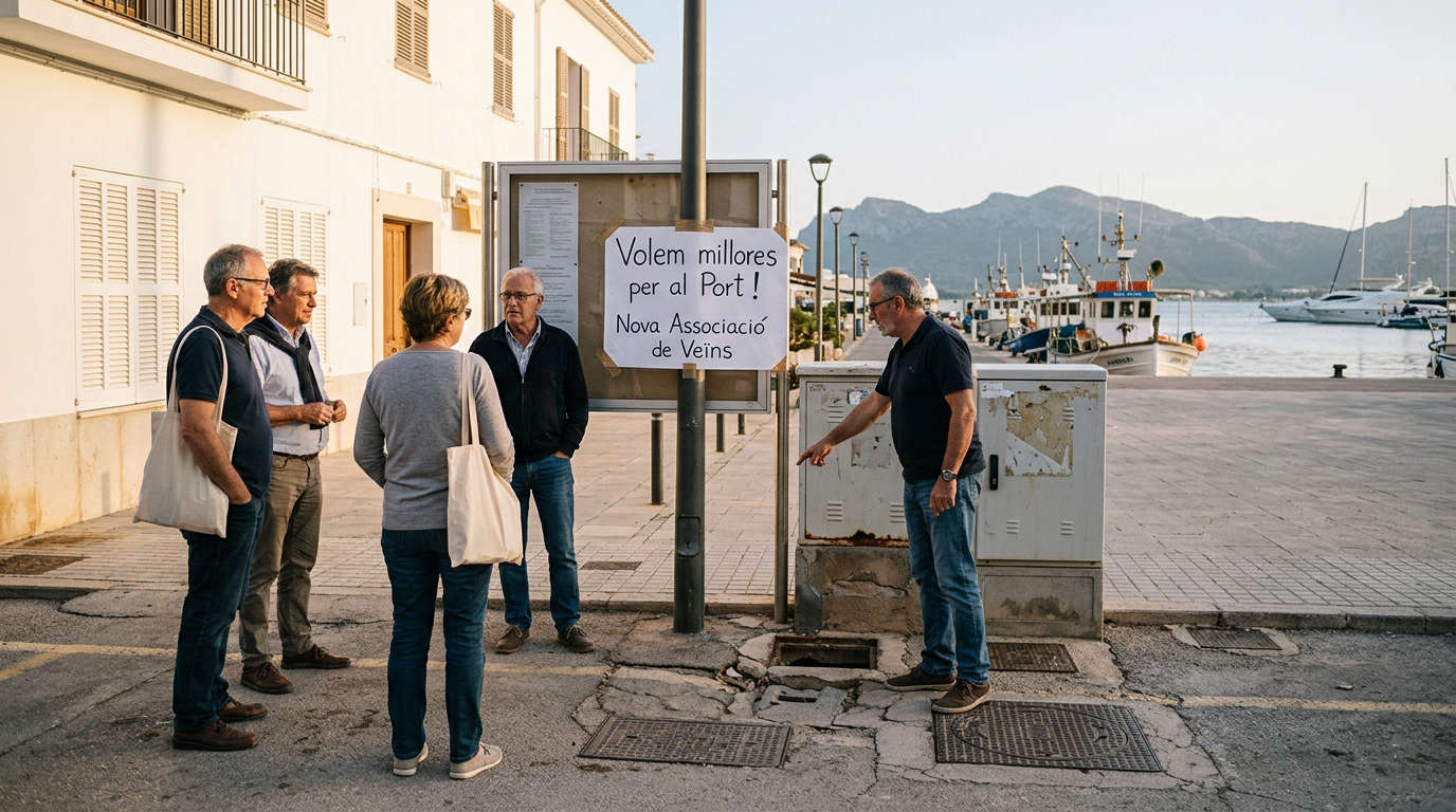 Puerto Pollensa bildar ny förening med lokala krav
