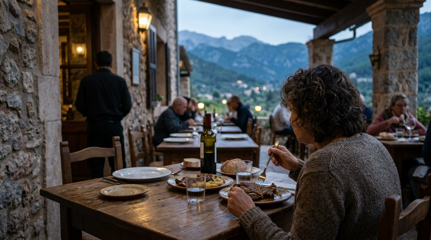 Restauranger i bergen på Mallorca som är värda resan