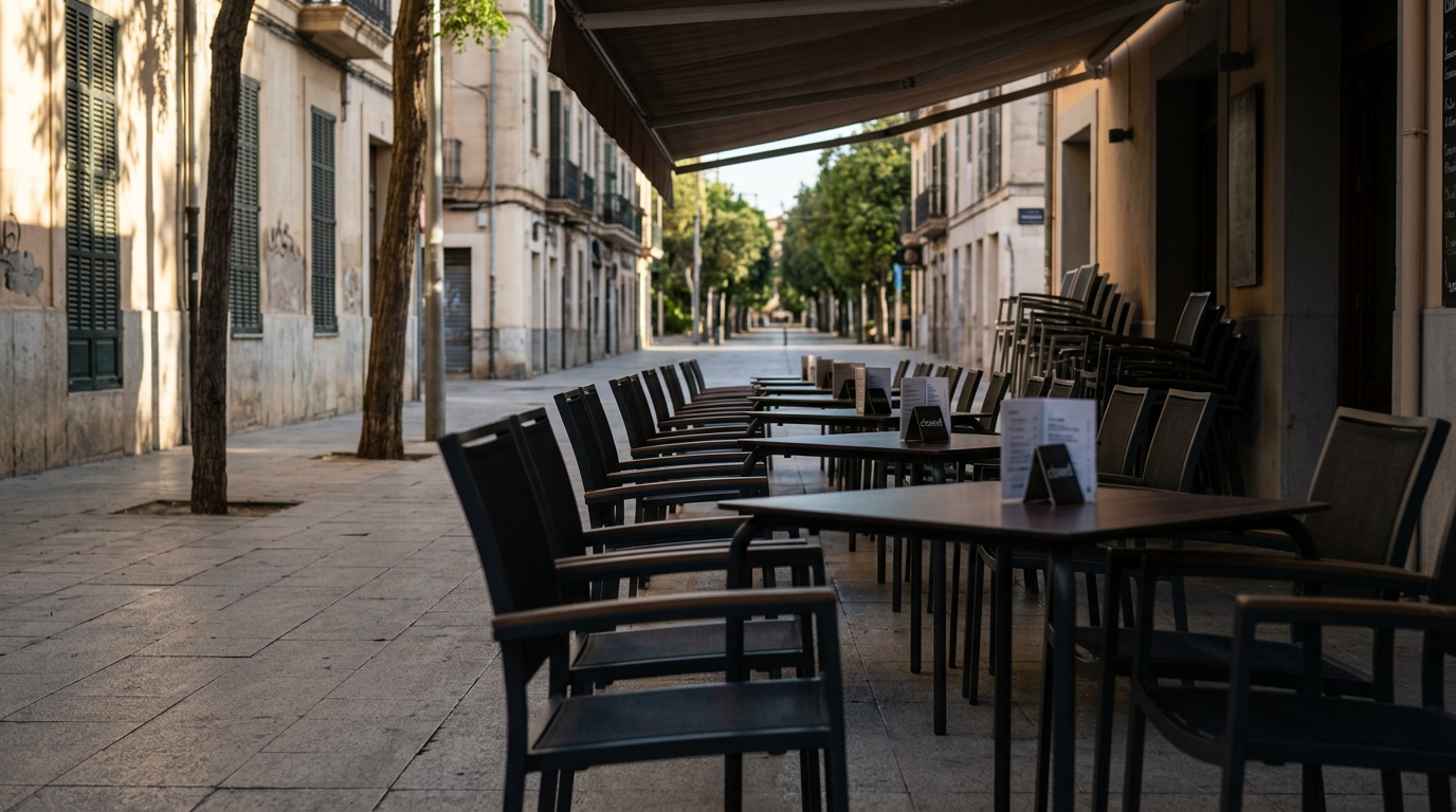 Restauranger i Palma: Minskad försäljning oroar branschen