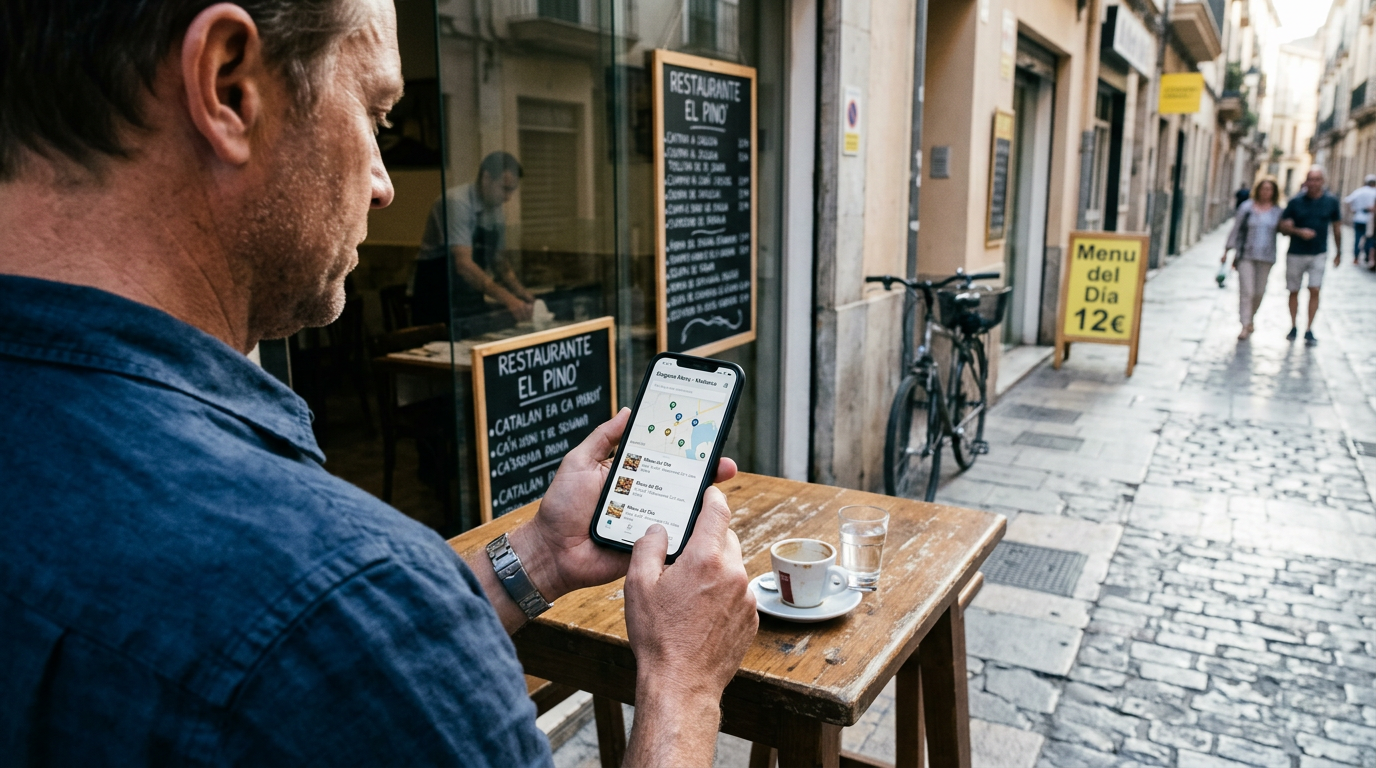 Restauranger på Mallorca: Ny app hittar dagens meny