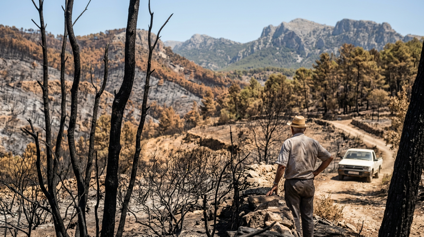 Skogsbrand ödelade 560 fotbollsplaner på Mallorca i sommar