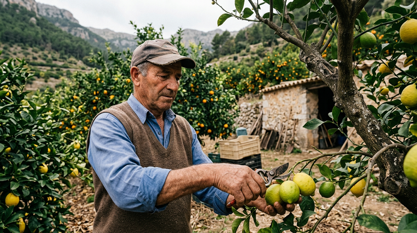 Sóller: Citronodlaren José delar livet bortom turismen