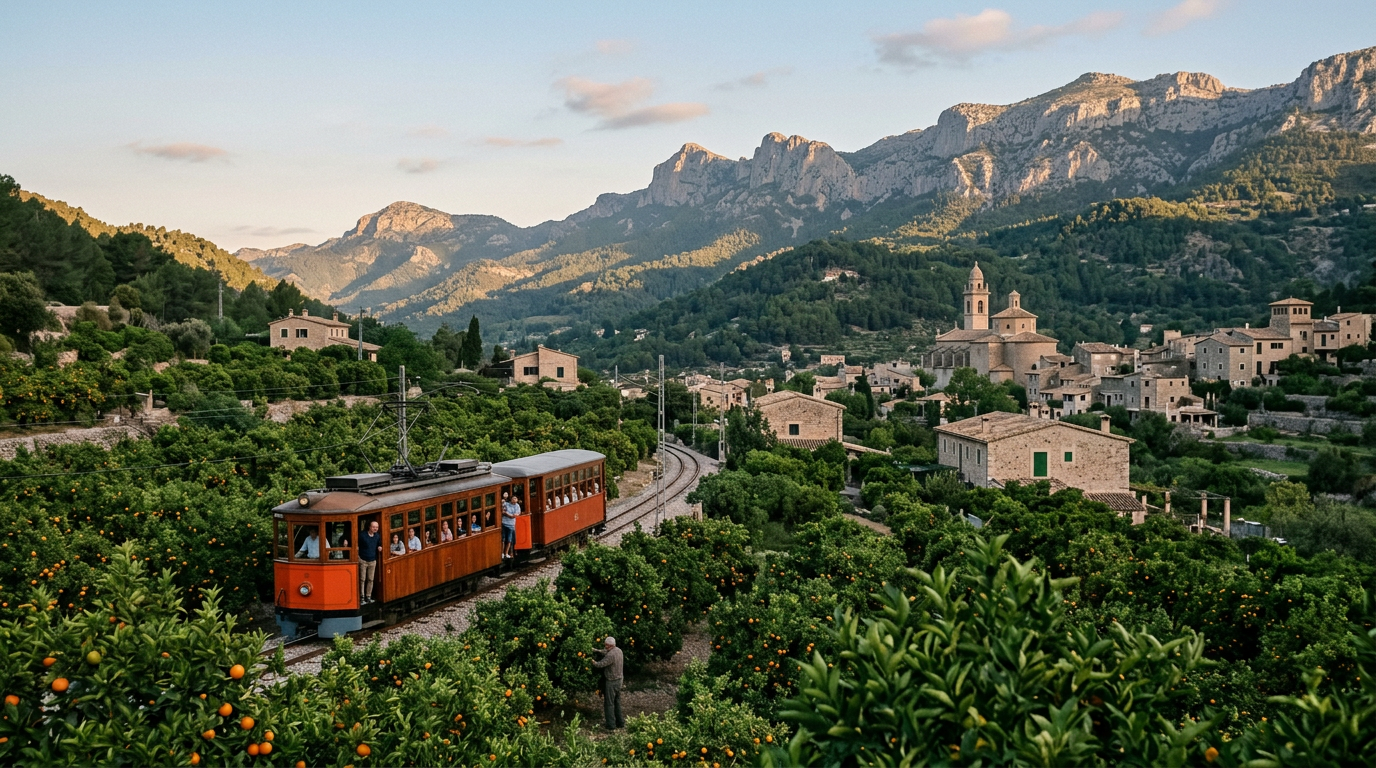 Sóller: En perfekt dag bland apelsinlundar och konst
