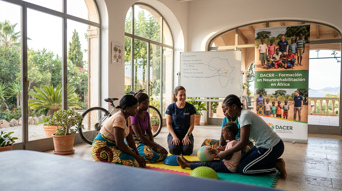 Spanienfond stöttar neurorehabilitering i Afrika
