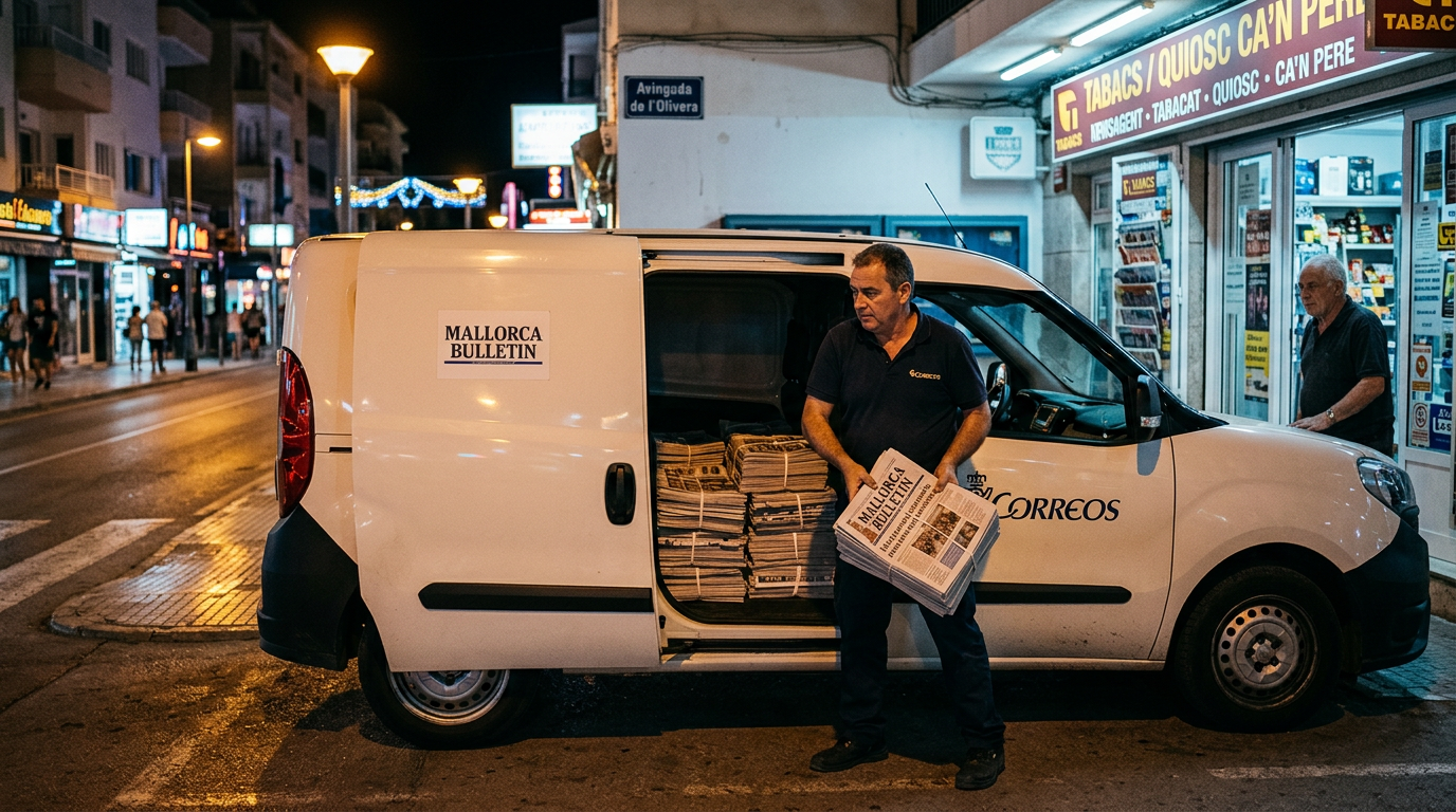 Tidningens distribution från Magaluf till Palma effektiviseras