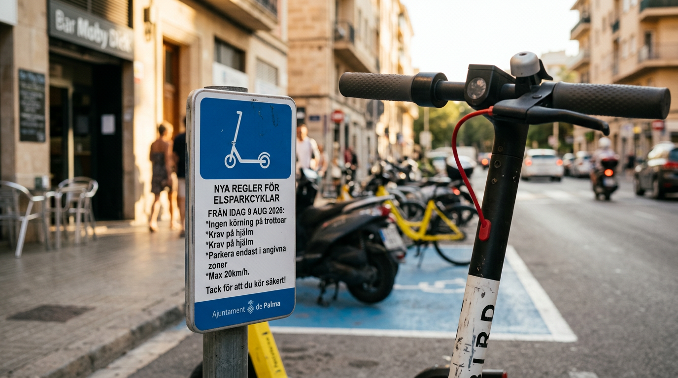 Trafik: Nya regler för elsparkcyklar träder i kraft i Palma
