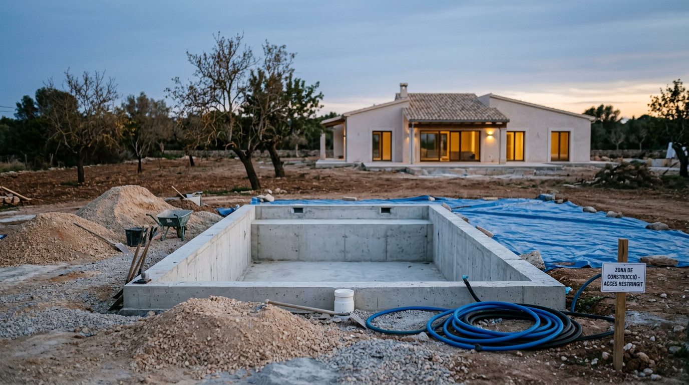 Tre nya pooler dagligen på Mallorca