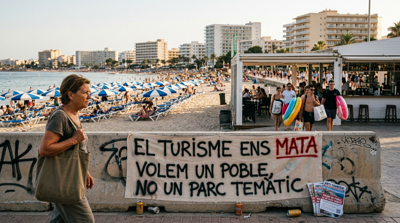 Turismkonflikt på Mallorca oroar inför högsäsong