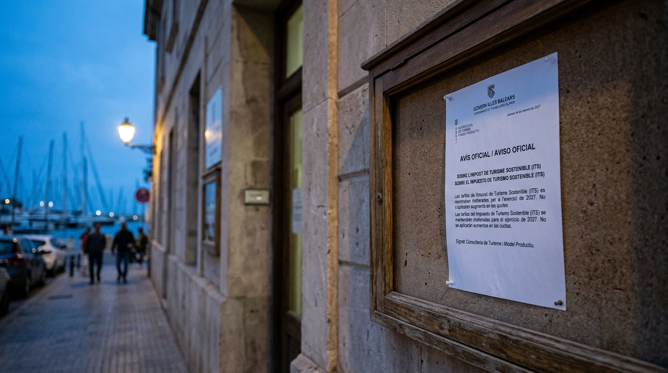 Turistskatt på Balearerna höjs inte – lugn för besökare