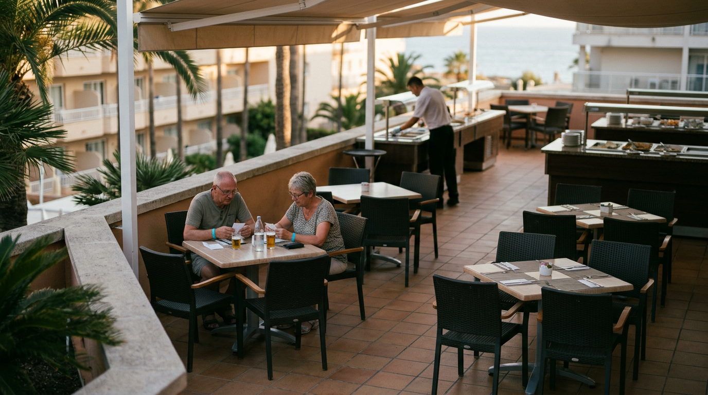 Turistutgifter: All-inclusive inte boven i dramat