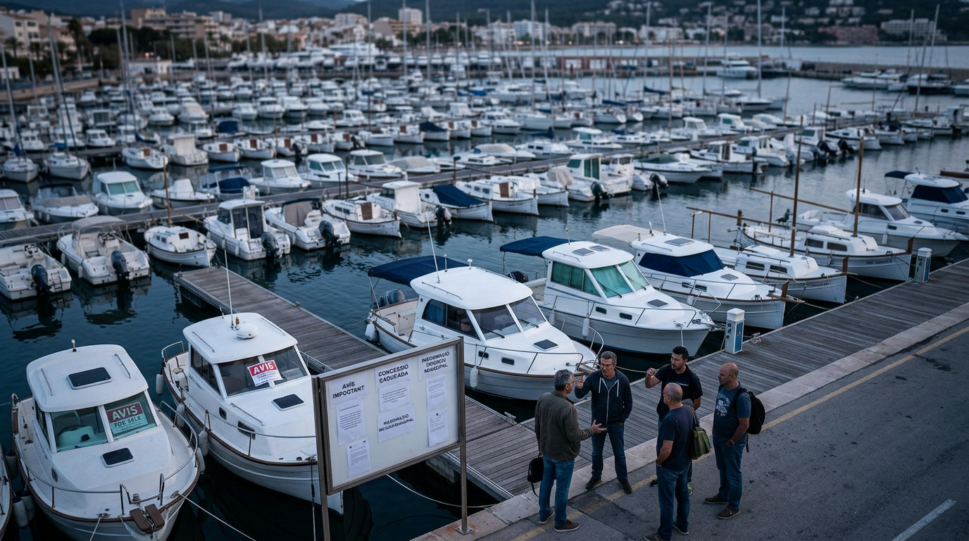 Tusentals båtplatser hotas på Mallorca