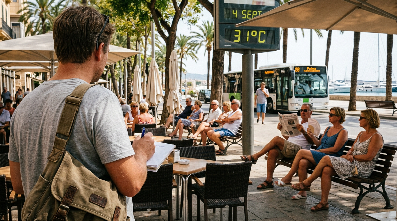 Varm höst inleder september på Mallorca