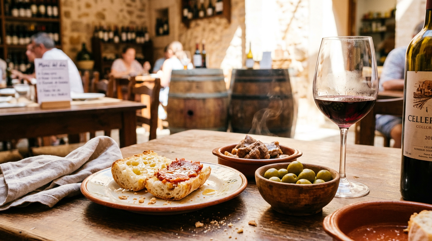 Vin, tapas och matmarknader blomstrar