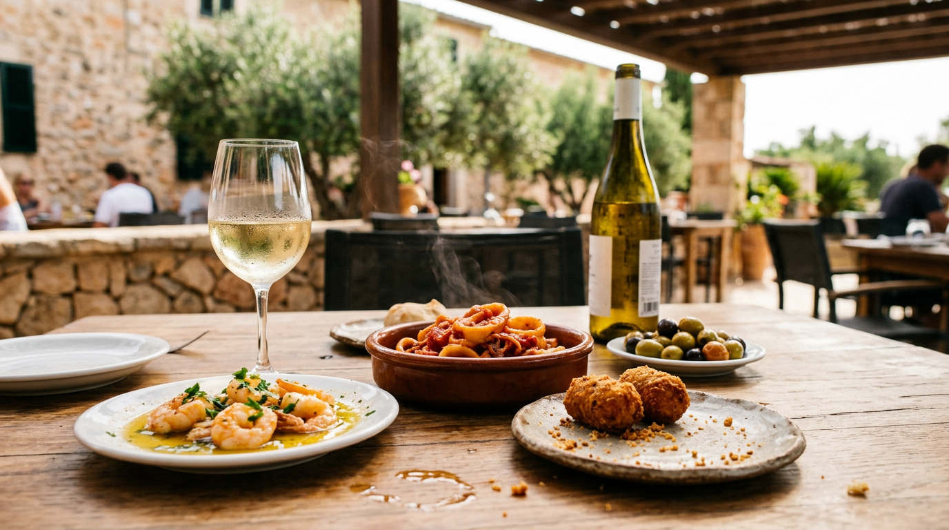 Vin, tapas och nya smaker på ön
